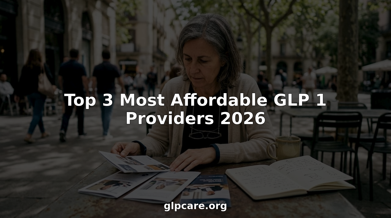 Top 3 Most Affordable GLP 1 Providers 2026