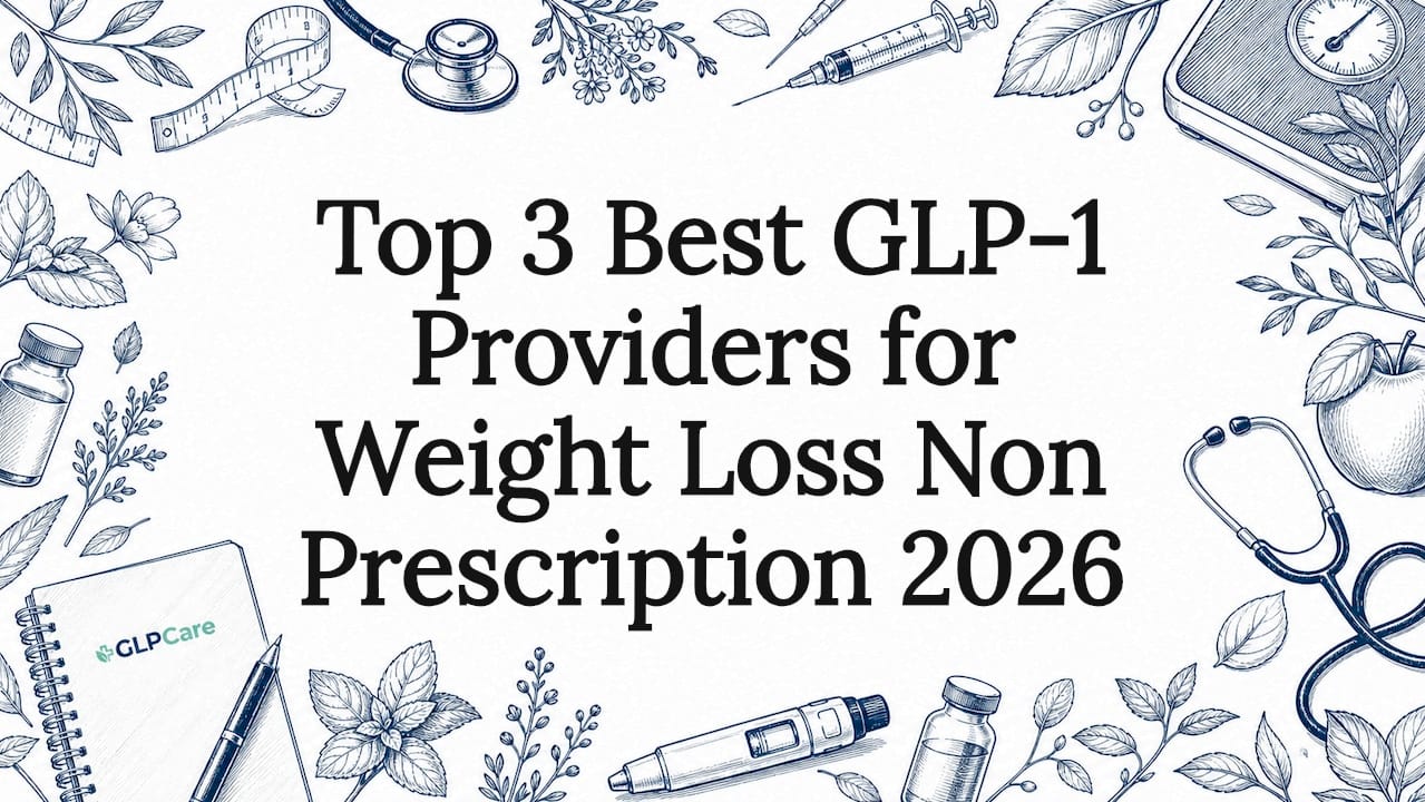 Top 3 Best GLP-1 Providers for Weight Loss Non Prescription 2026