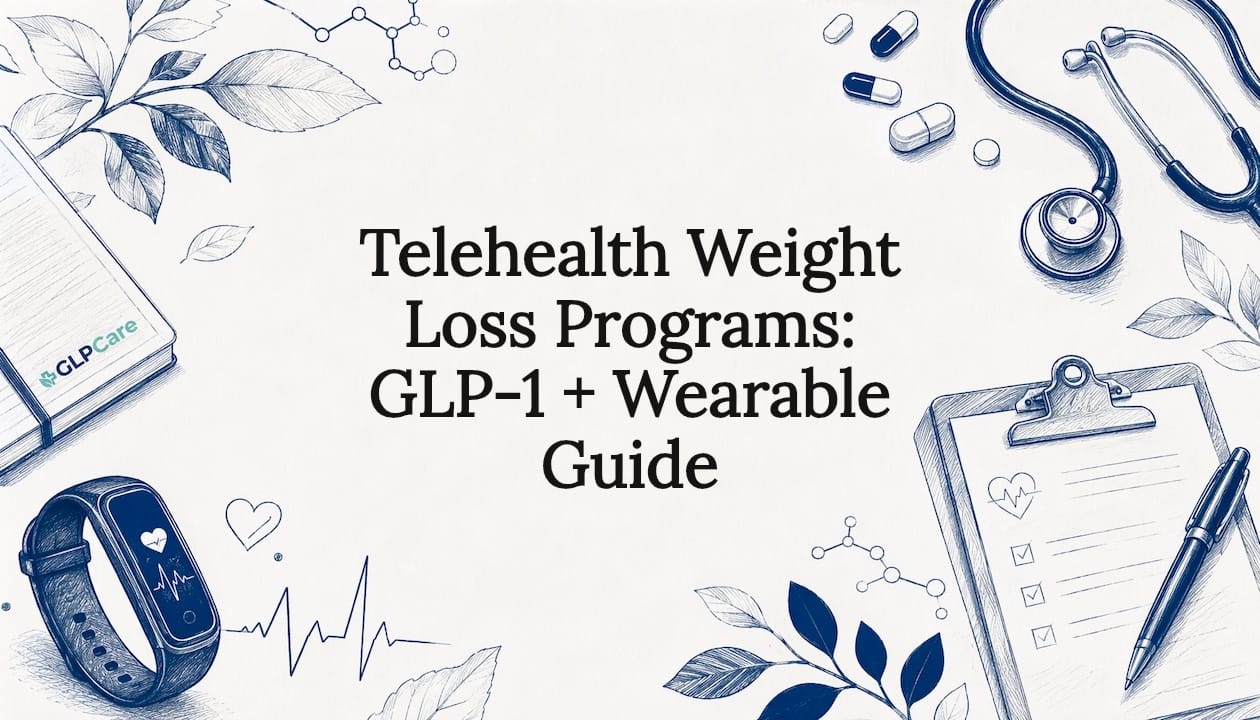 Telehealth Weight Loss Programs: GLP-1 + Wearable Guide