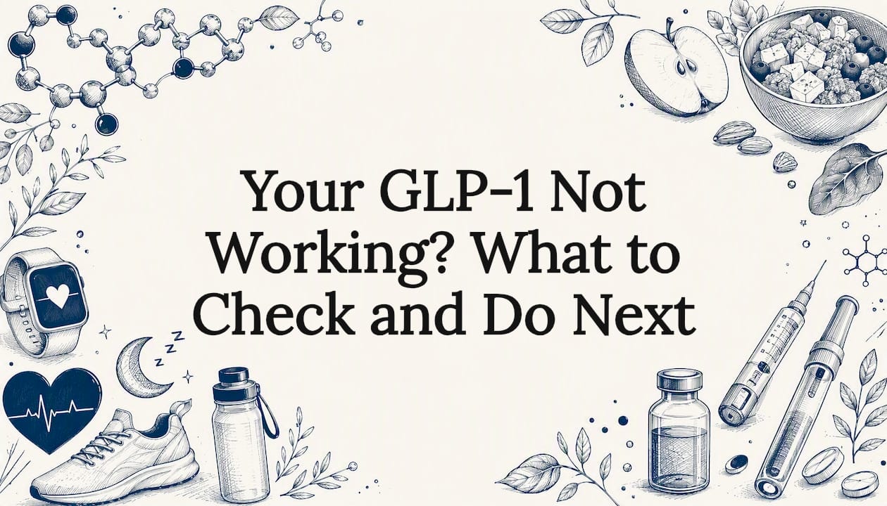 Your GLP-1 Not Working? What to Check and Do Next
