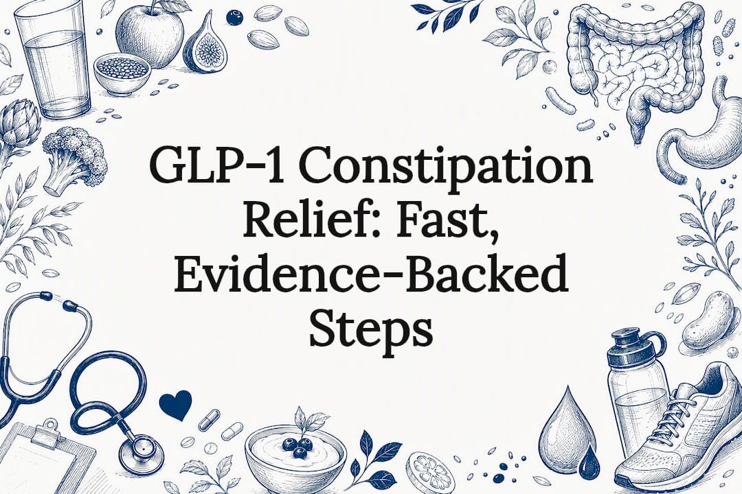 GLP-1 Constipation Relief: Fast, Evidence-Backed Steps
