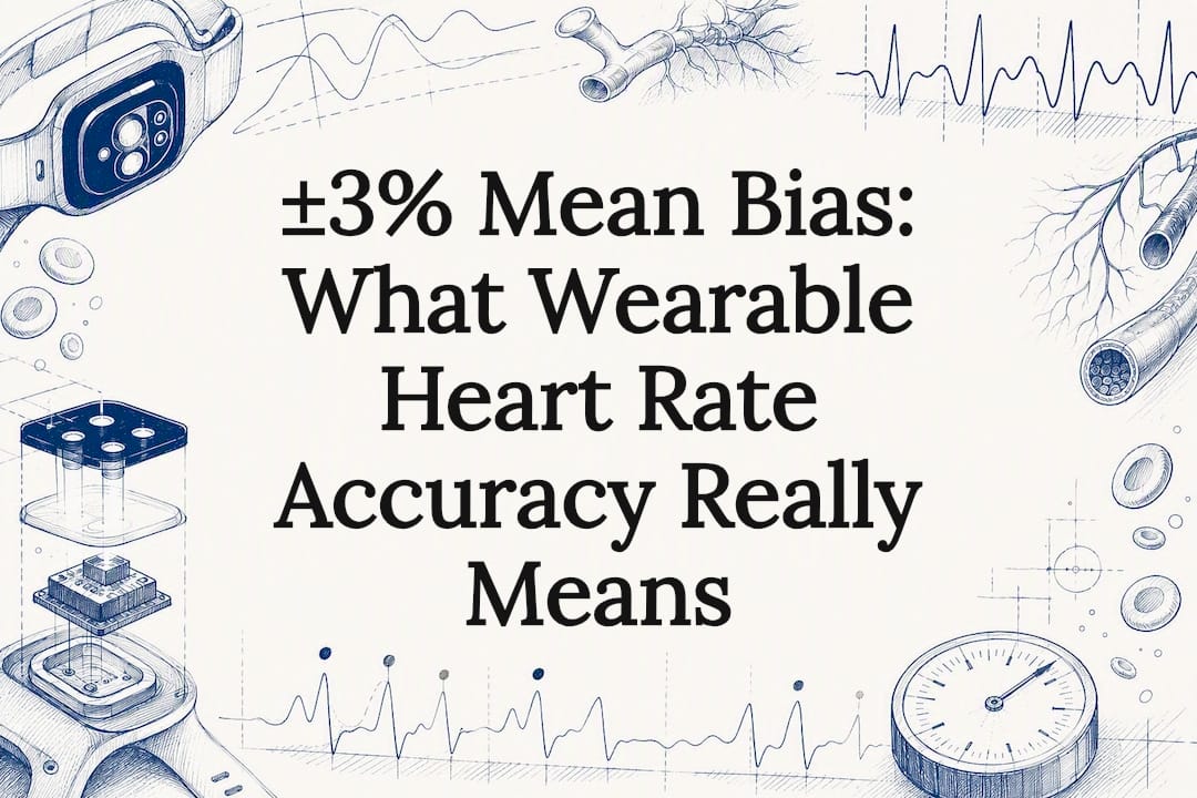 ±3% Mean Bias: What Wearable Heart Rate Accuracy Really Means