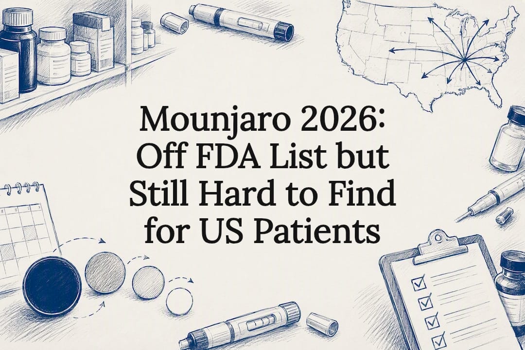 Mounjaro 2026: Off FDA List but Still Hard to Find for US Patients