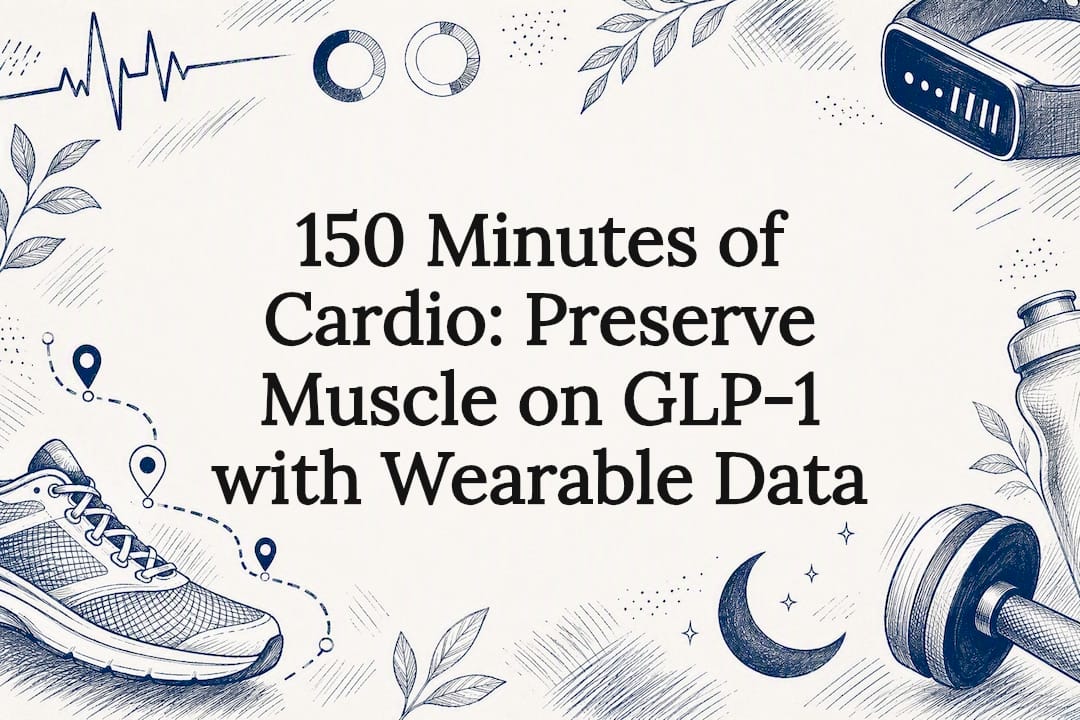 150 Minutes of Cardio: Preserve Muscle on GLP-1 with Wearable Data