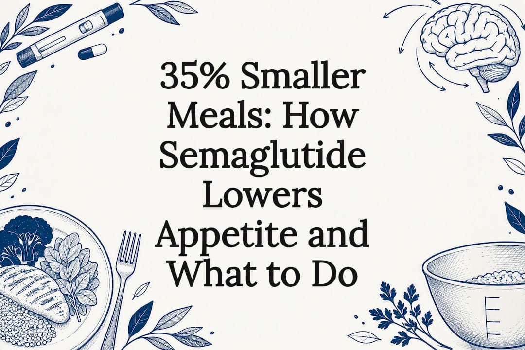 35% Smaller Meals: How Semaglutide Lowers Appetite and What to Do