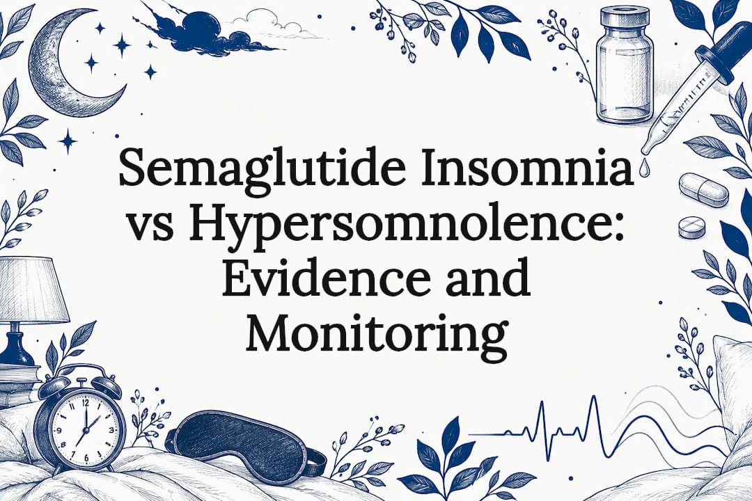 Semaglutide Insomnia vs Hypersomnolence: Evidence and Monitoring