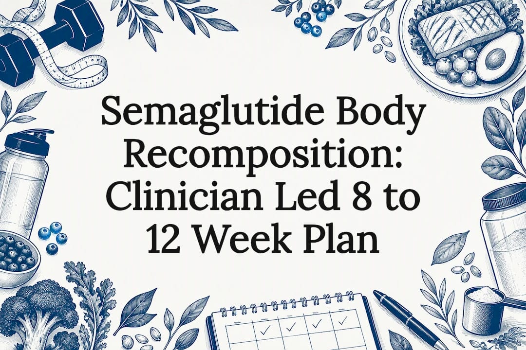 Semaglutide Body Recomposition: Clinician Led 8 to 12 Week Plan