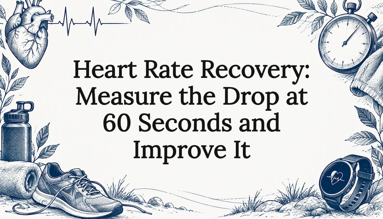 Heart Rate Recovery: Measure the Drop at 60 Seconds and Improve It