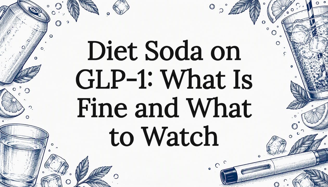 Diet Soda on GLP-1: What Is Fine and What to Watch