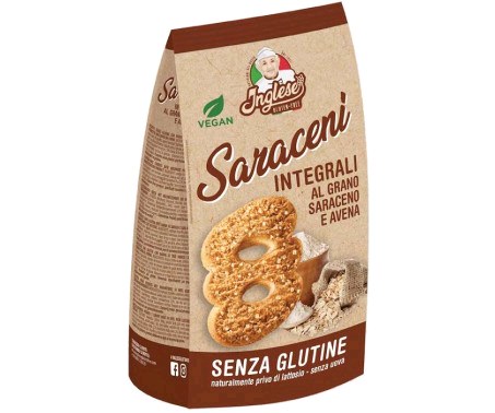 saraceni integrali al grano saraceno e avena