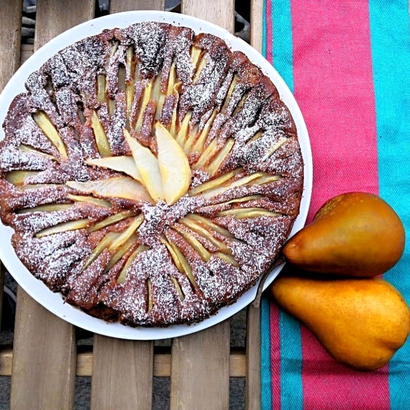 Torta pere e cioccolato 
