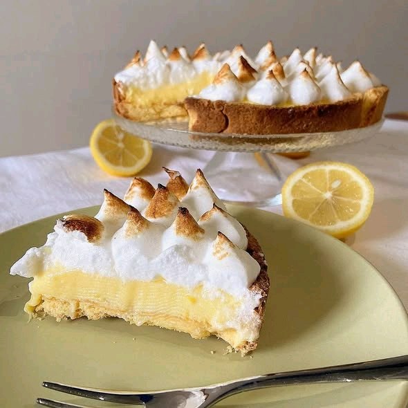 Crostata meringata al limone