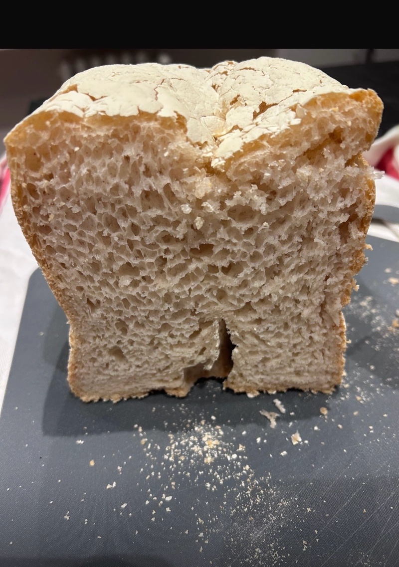 Pane in cassetta senza glutine