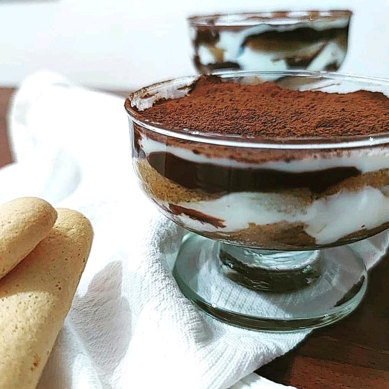 Tiramisù veloce allo yogurt