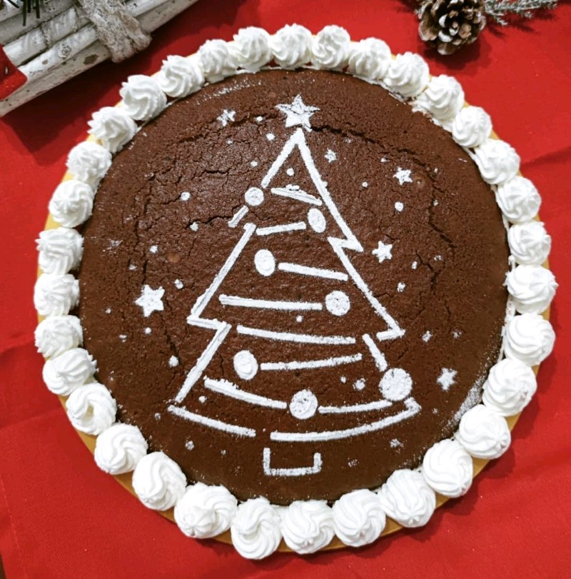 Torta panna e Nutella