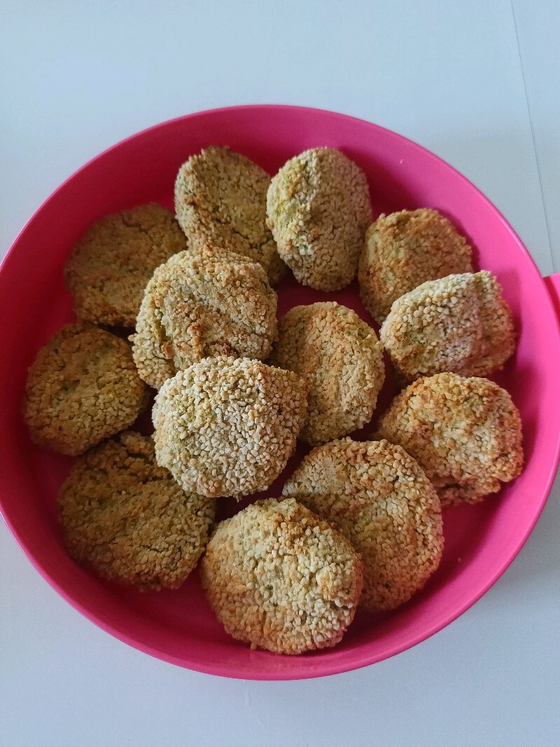 Polpette di ceci e zucchine