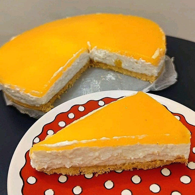 Cheesecake alle pesche