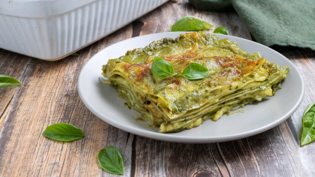 lasagna al pesto