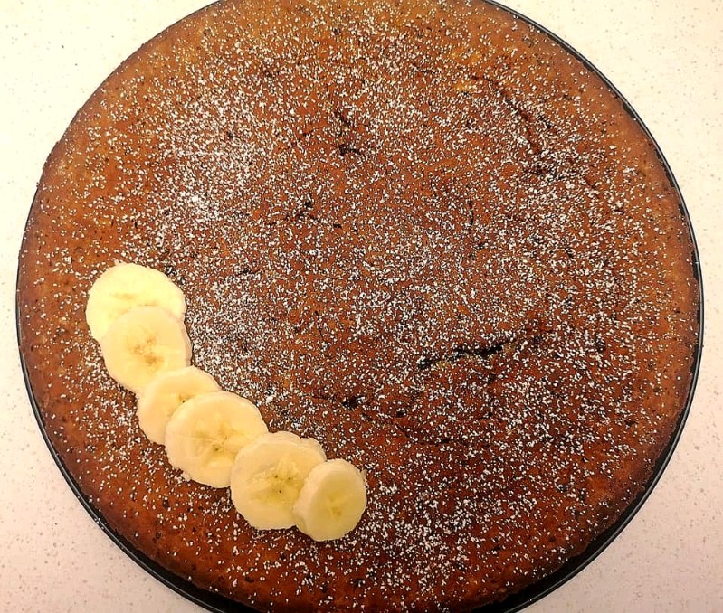 Torta banane e cioccolato