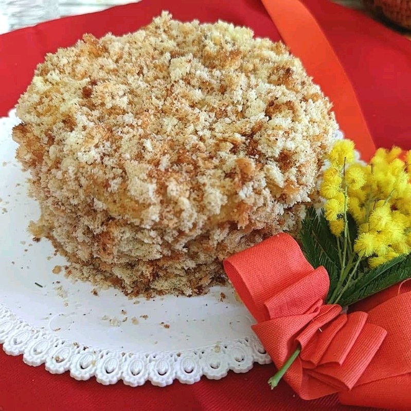 Torta mimosa all'ananas