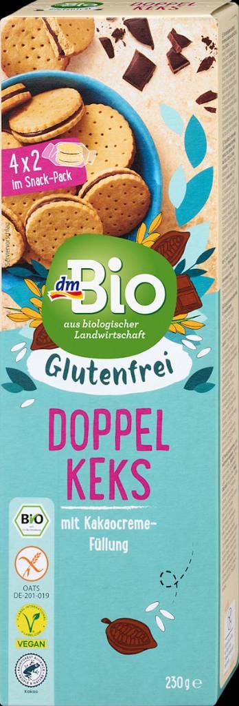 DOPPEL KEKS mit Kakaocreme-Füllung