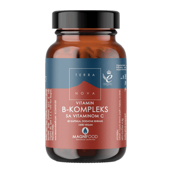 B kompleks sa vitam.C 50 cap.