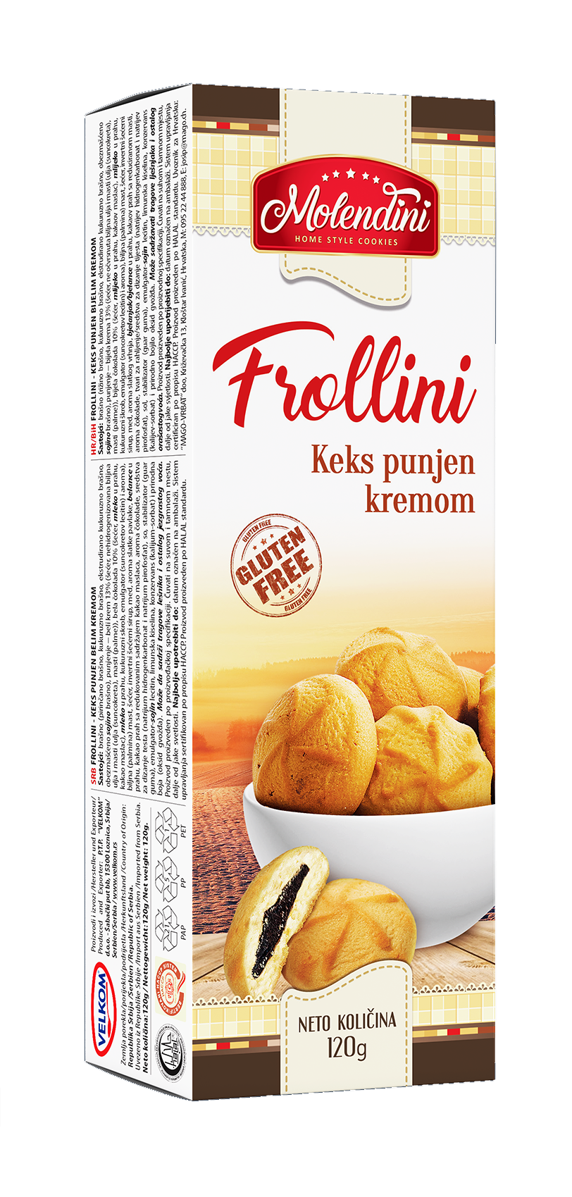 Keks Frollini sa kremom