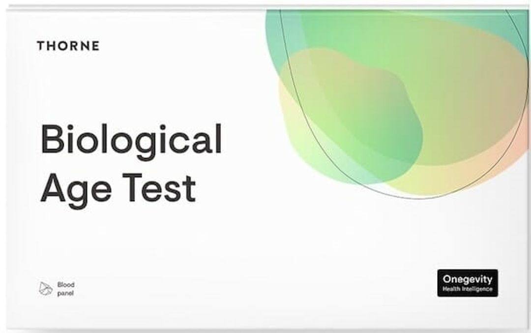 Thorne biological age test.