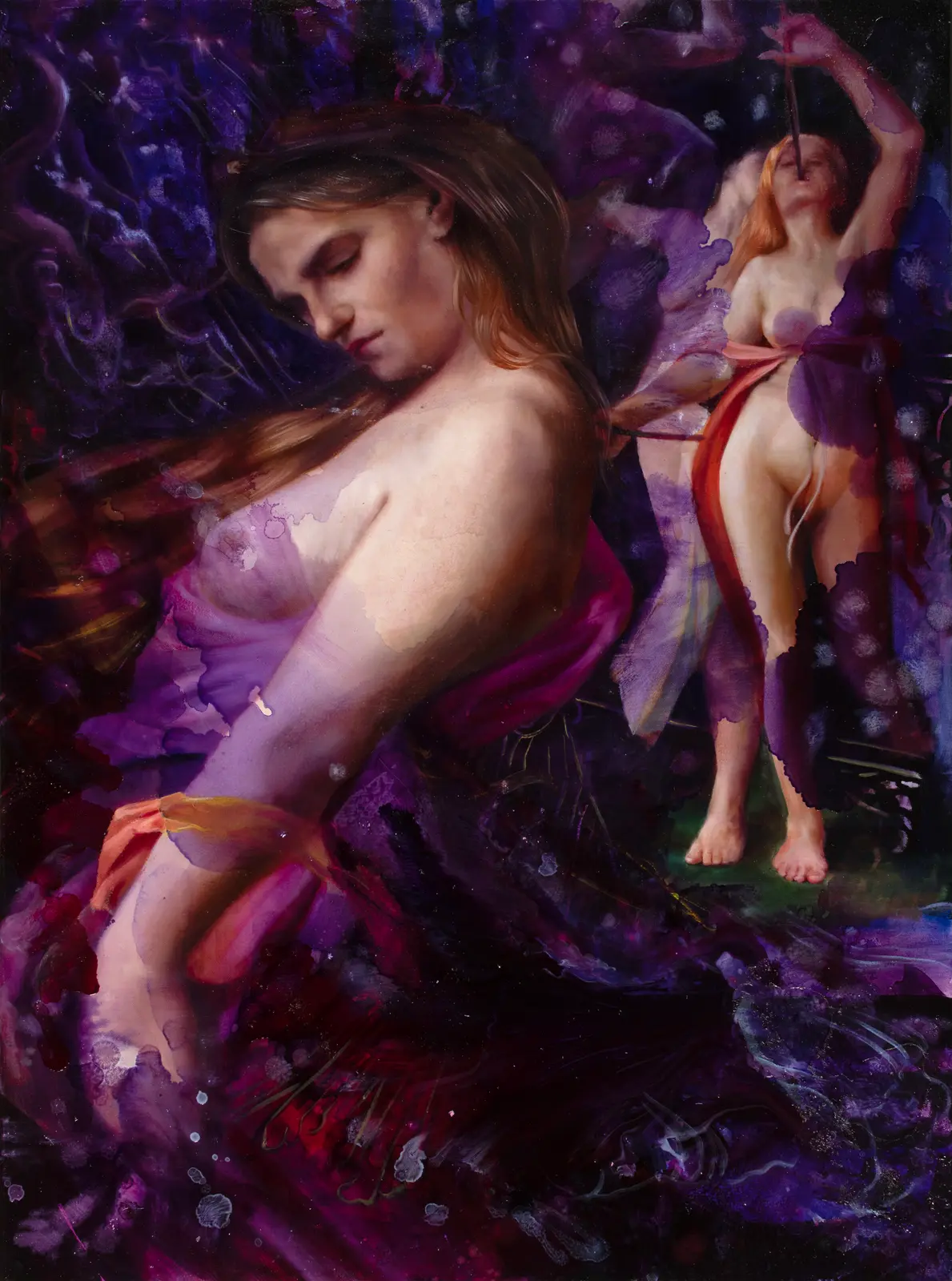 an artwork by Angela Fraleigh