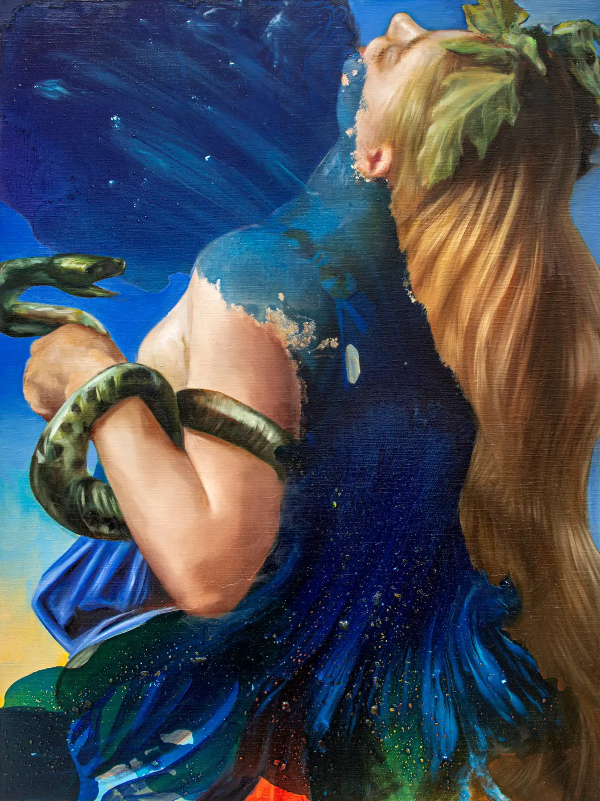 an artwork by Angela Fraleigh