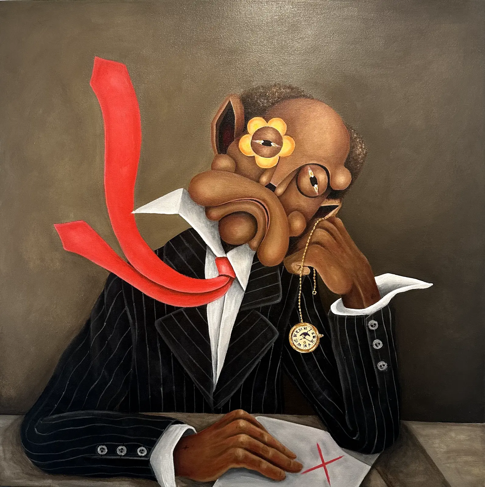 an artwork by Tariq Oliver