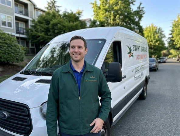 Professional garage door repair and installation in MultiCare Family Medicine - West Tacoma, WA
