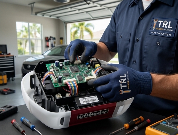 Professional garage door repair and installation in Port Charlotte, FL