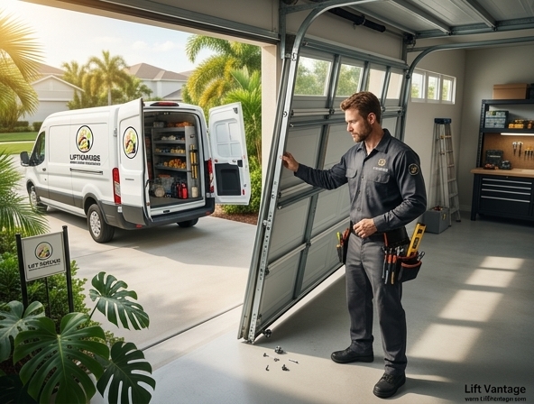 Professional garage door repair and installation in Miami, FL
