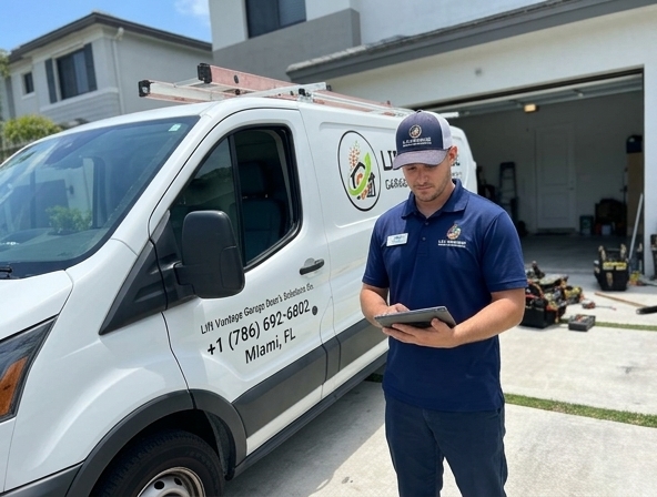 Professional garage door repair and installation in Hialeah, FL