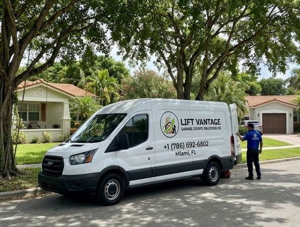 Professional garage door repair and installation in Miami Gardens, FL