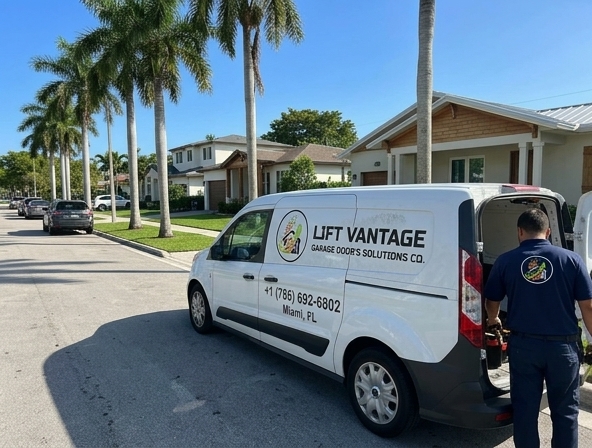 Professional garage door repair and installation in North Miami, FL