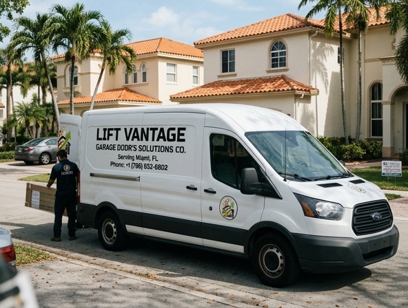 Professional garage door repair and installation in North Miami Beach, FL