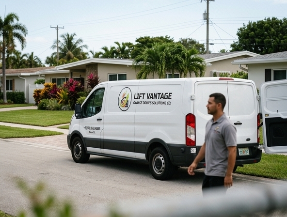 Professional garage door repair and installation in Pompano Beach, FL