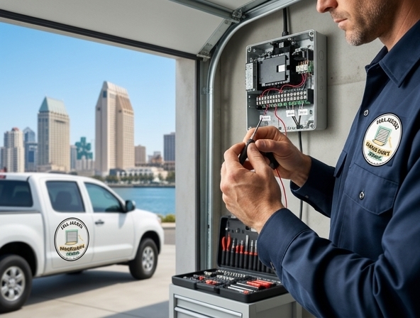 Professional garage door repair and installation in San Diego, CA