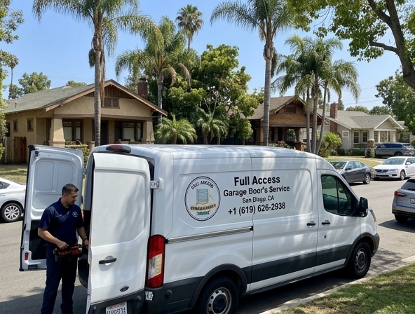 Professional garage door repair and installation in La Mesa, CA
