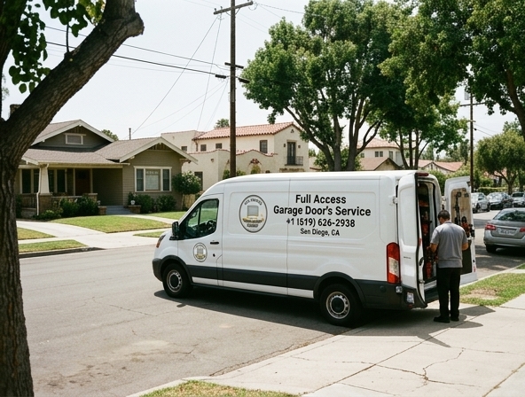 Professional garage door repair and installation in National City, CA