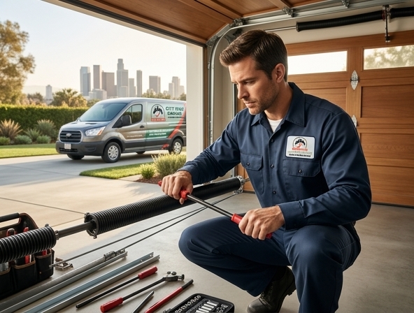 Professional garage door repair and installation in Los Angeles, CA