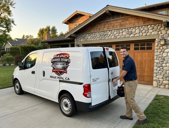 Professional garage door repair and installation in Chatsworth House, CA