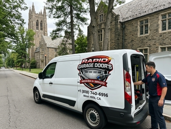 Professional garage door repair and installation in Cornell University, CA
