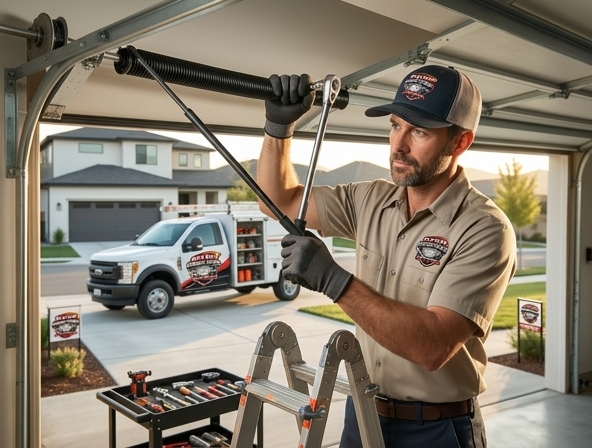 Professional garage door repair and installation in West Hills, CA