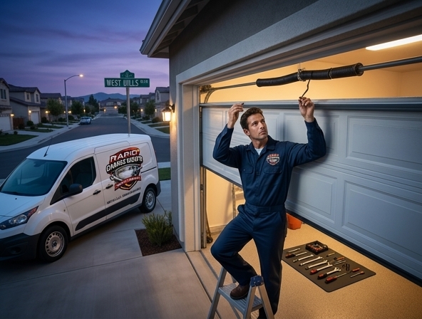 Professional garage door repair and installation in West Hills, CA