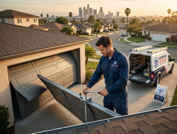 Professional garage door repair and installation in Los Angeles, CA