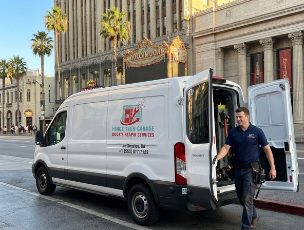 Professional garage door repair and installation in Hollywood Walk of Fame, CA