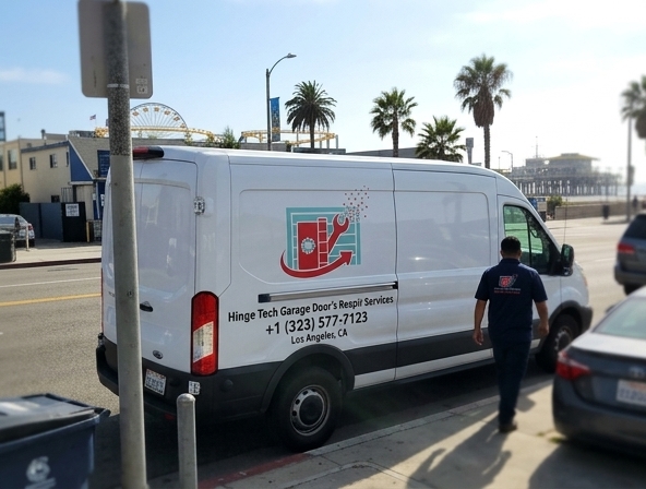 Professional garage door repair and installation in Santa Monica Pier, CA